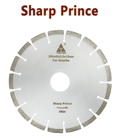 φ250mm Granite Blades BR126 sharp prince